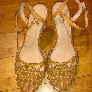 Seychelles kitten heel - nude